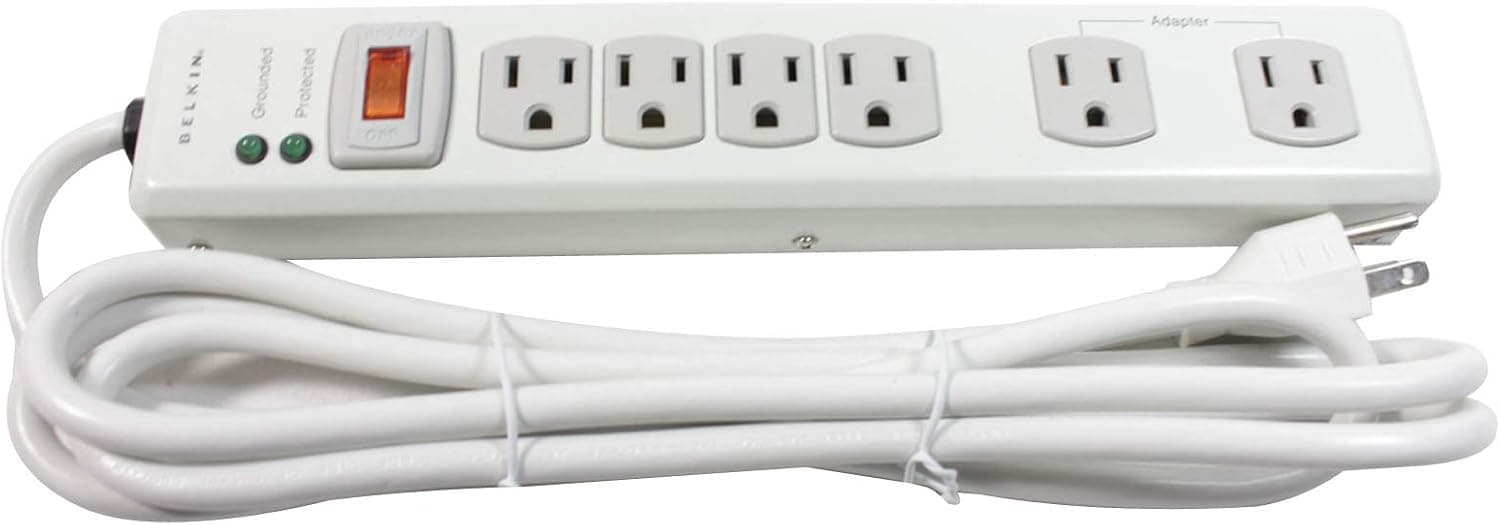Belkin 6-Outlet Surge Suppressor F9D601-08-DP