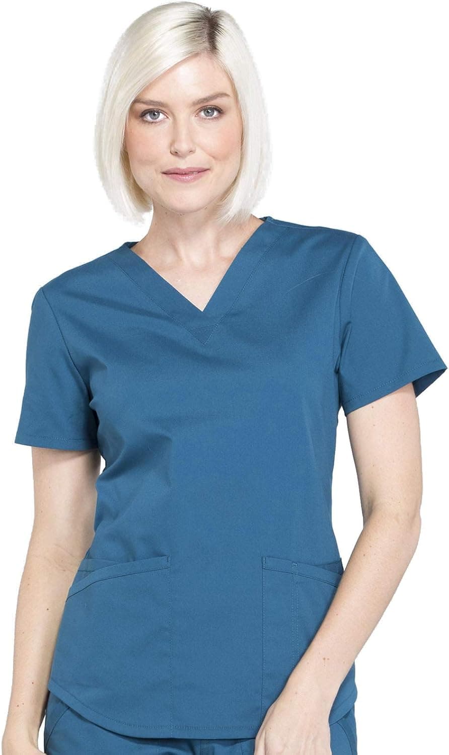 Scrubs for Women Workwear Professionals V-Neck Top, Soft Stretch WW665