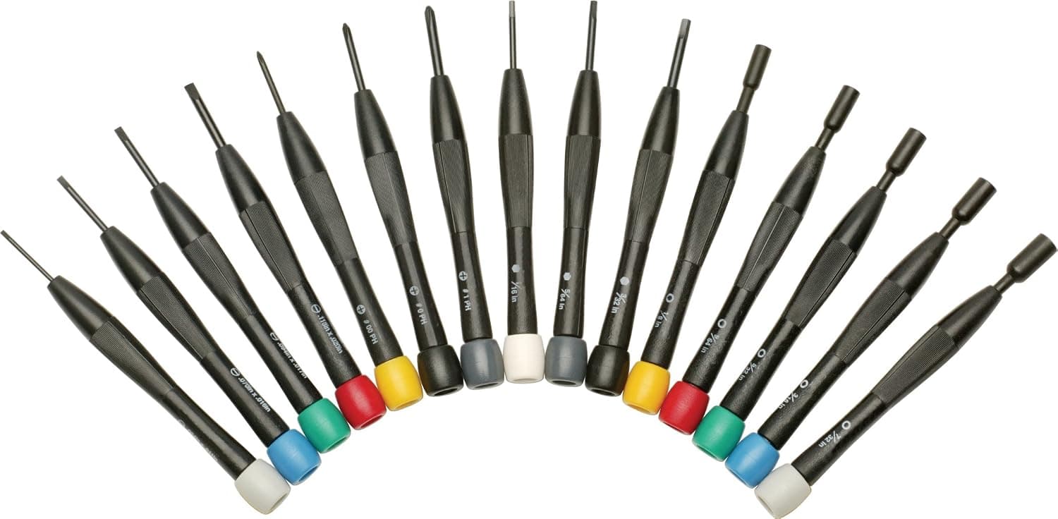 Steelex D4272 15-piece Electronics Screwdriver Set