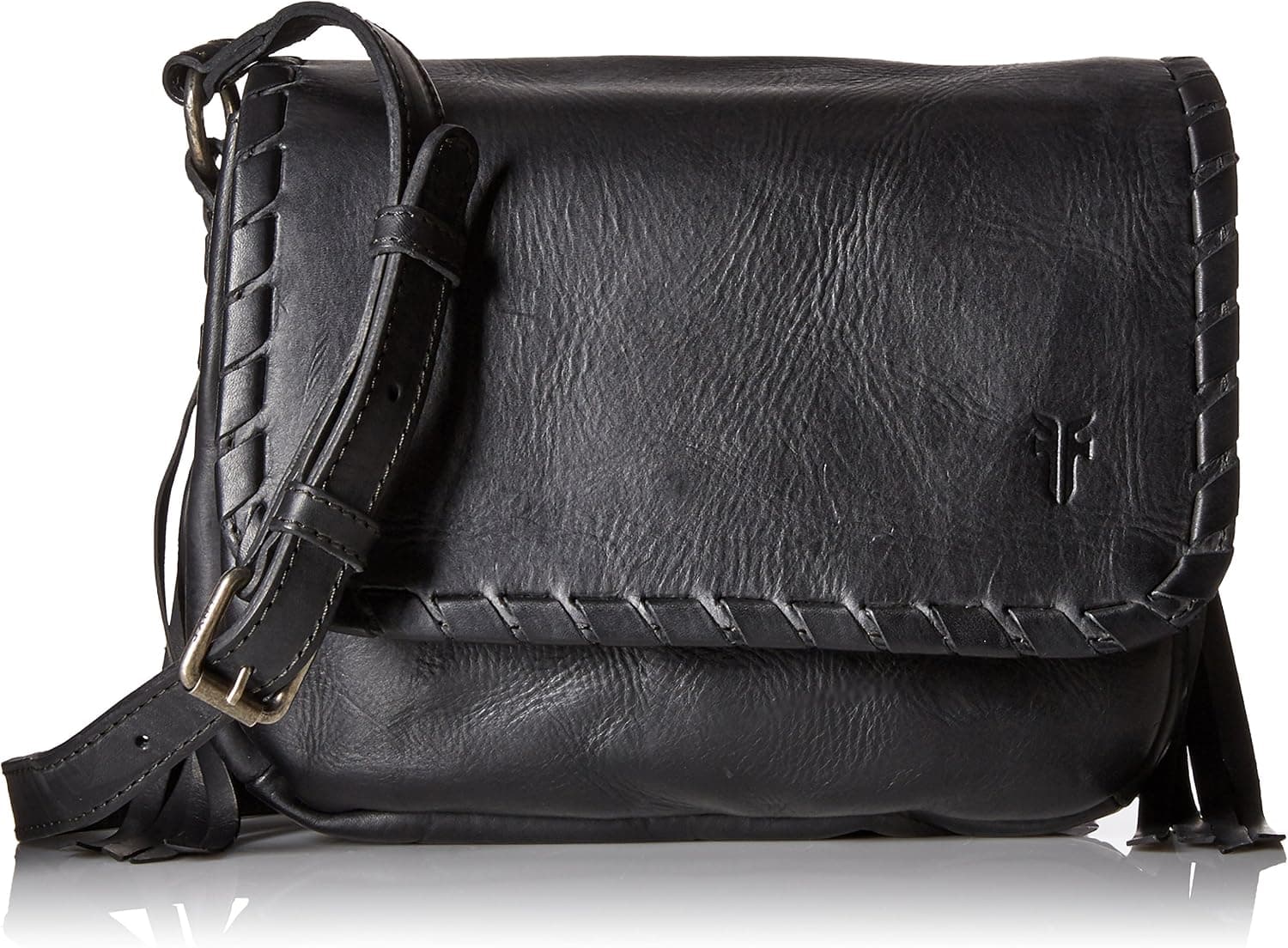 FRYE Layla Concho Crossbody Leather Handbag