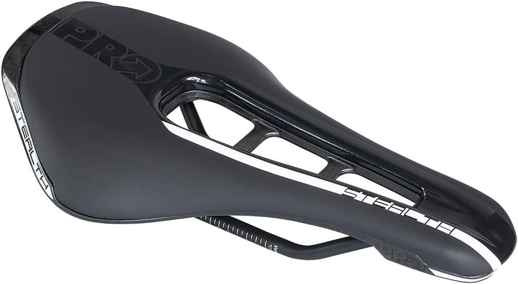 PRO Stealth Road Bicycle Saddle (Black - 142mm)