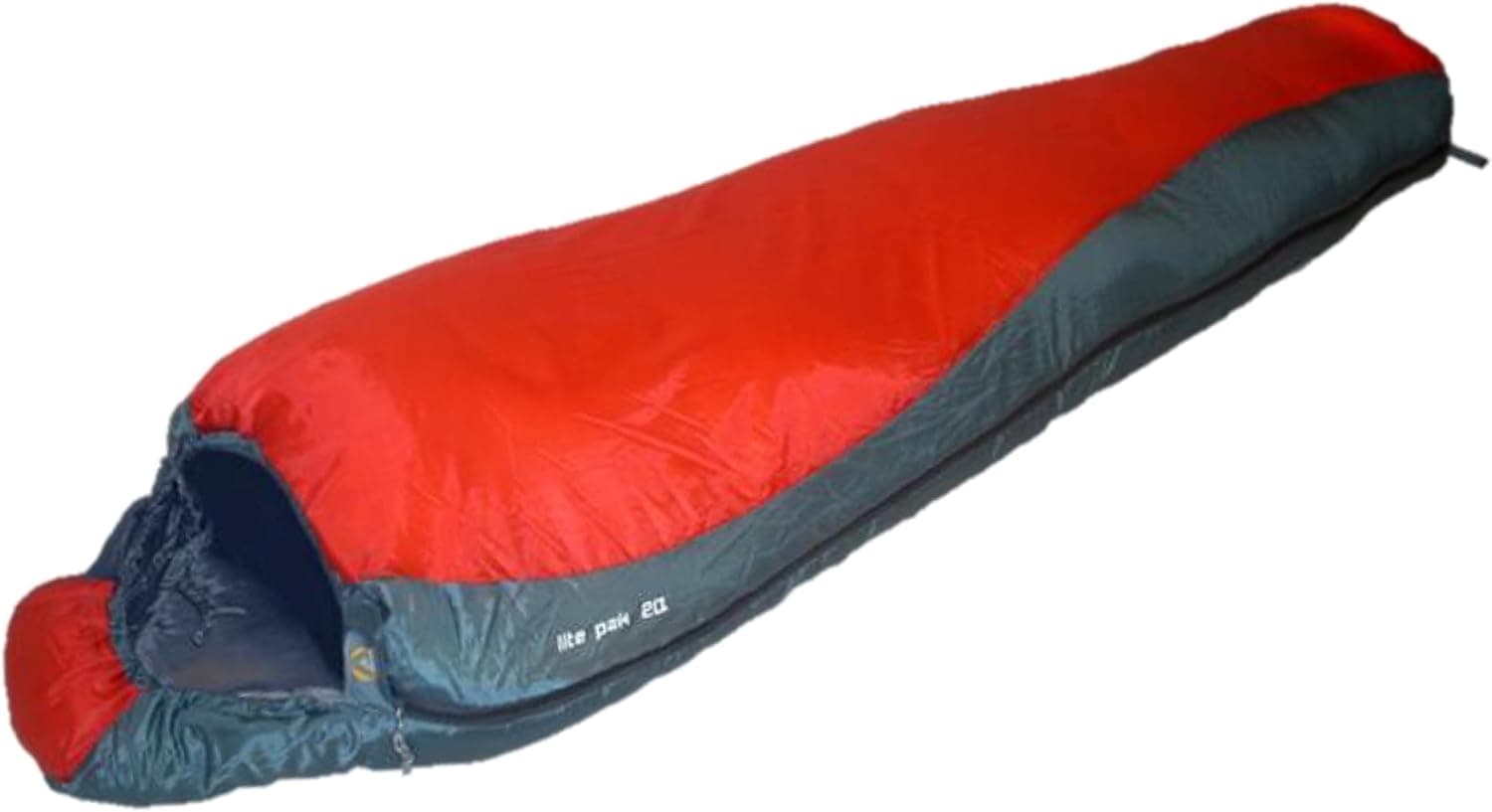 A Alpinizmo High Peak Lite Pak 20 F Mummy Sleeping Bag for Adults, Camping, Traveling, Hiking and Backpacking with Free Stuff Sack