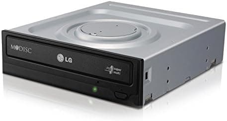 LG Storage GH24NSC0 DVDRW 24X SATA Without Software Black Bare HDD