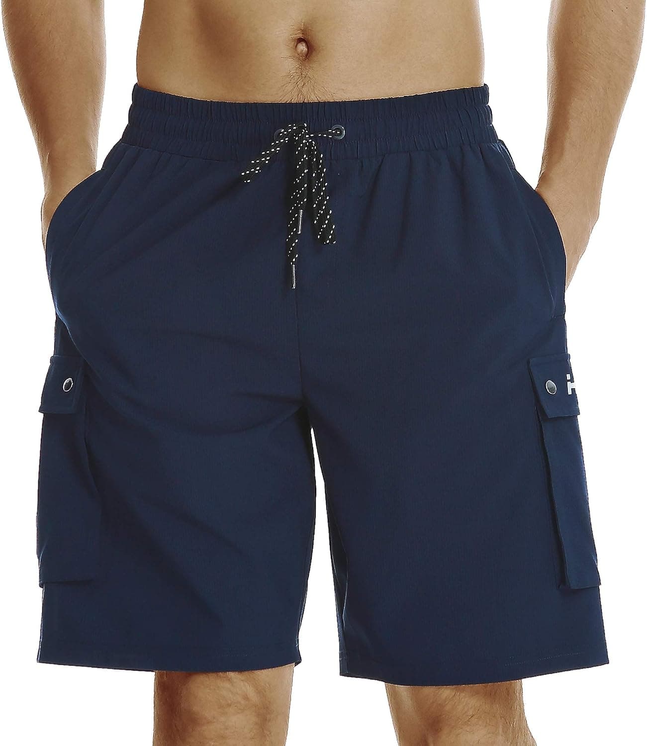 HODOSPORTS Mens Swim Trunks 9" Quick Dry Swim Shorts Bathing Suits