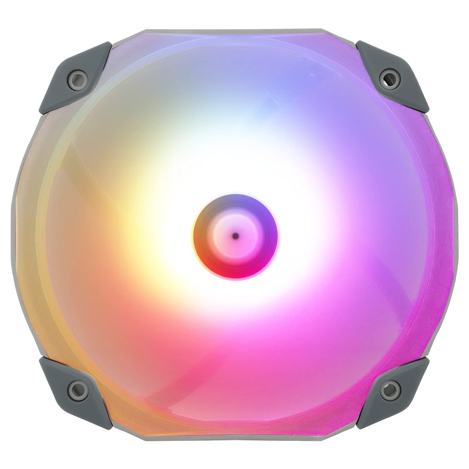 Thermalright TL-D14S 140mm Round ARGB Fan, 5V ARGB Lighting, S-FDB Bearing, PWM Control, 1500RPM, Balance Case Fan