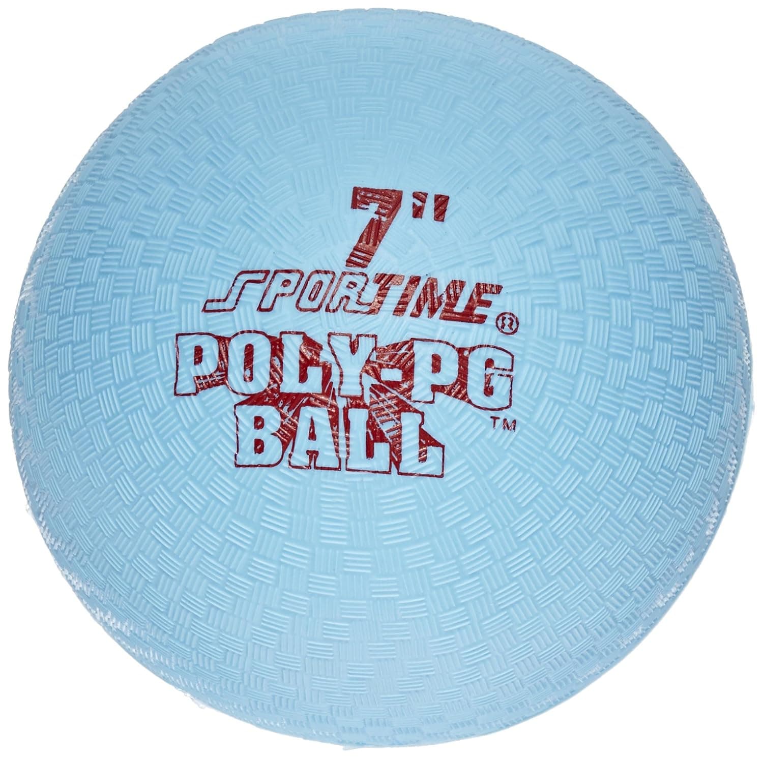 Sportime Poly Playground Ball - 7 inch - Blue
