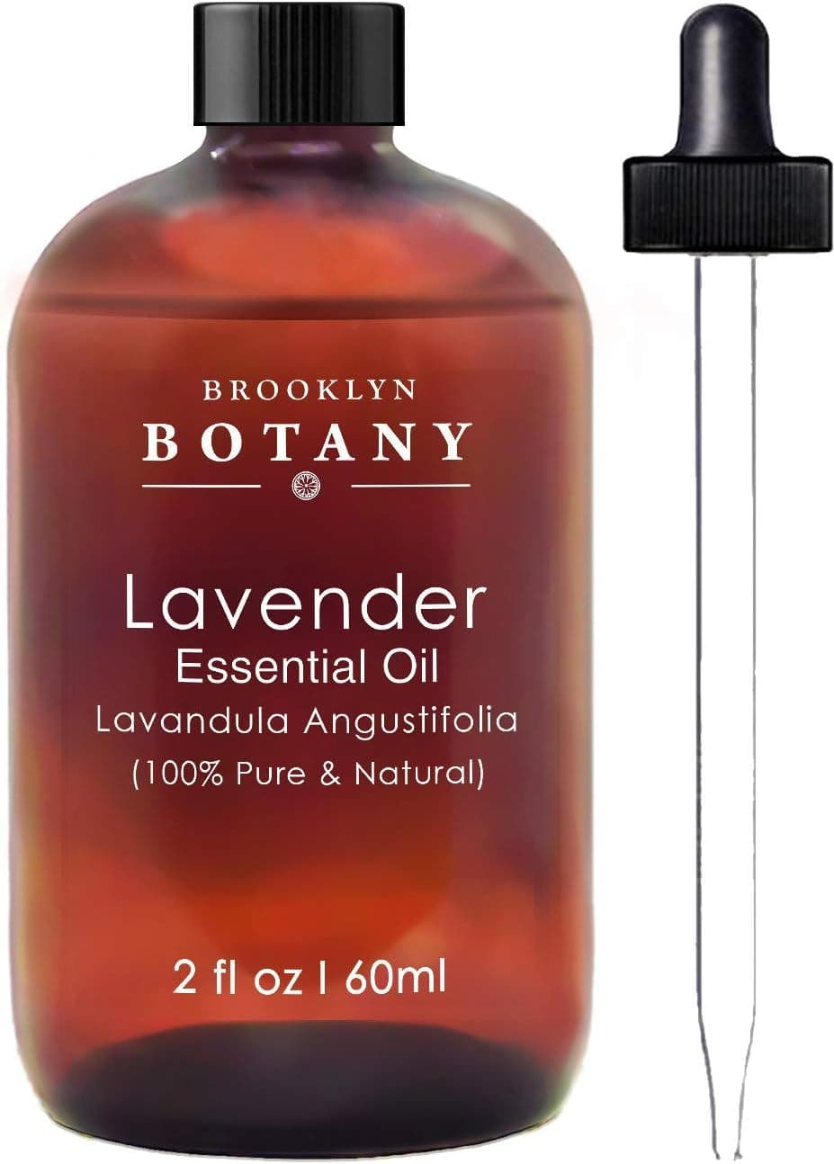 Brooklyn Botany Lavender Essential Oil (Bulgarian) - 100% Pure & Natural - 2 oz With Dropper