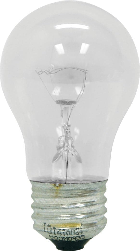 General Electric 79075 Crystal Clear 60-Watt, 580-Lumen A15 Light Bulb with Intermediate Base, 8-Pack