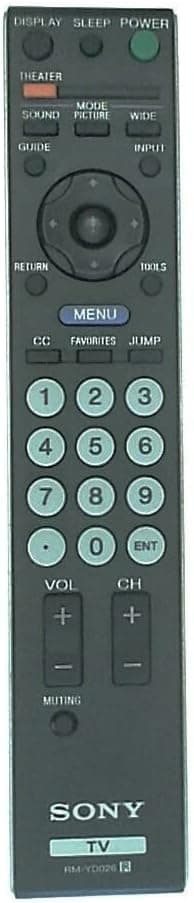 SONY 1-480-692-11 REMOTE CONTROL RM-YD026 OEM ORIGINAL PART 148069211