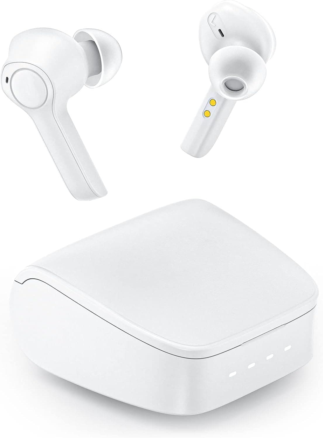 Bluetooth Headphones, G20 Wireless Headphones Wireless Touch Control 8 Hours Non-Stop Play time CVC 8.0 Noise Isolation in-Ear Headphones Bluetooth 5.0, IPX8 Water Protection