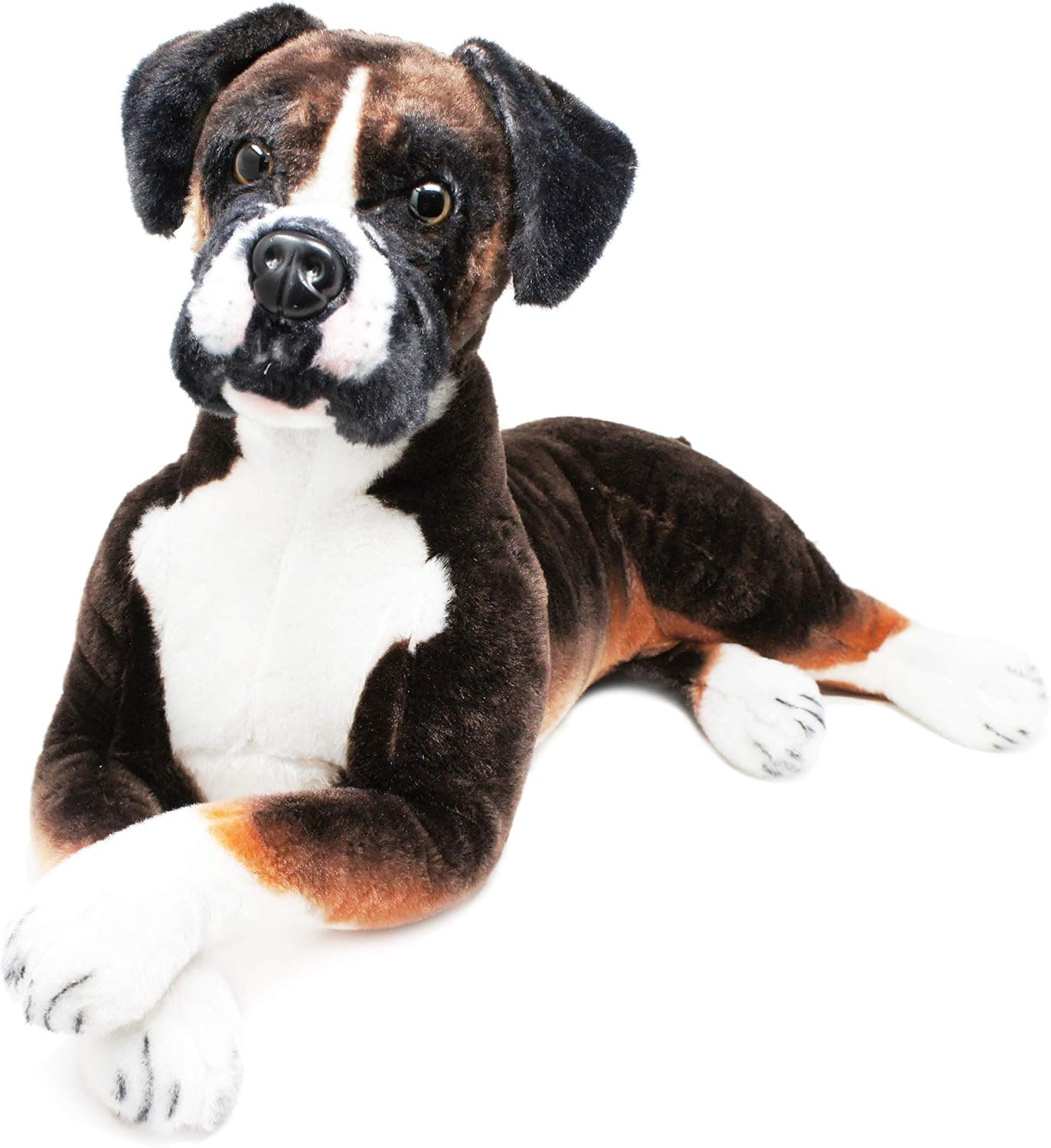 VIAHART Bob The Boxer - Over 2 1/2 Foot Long Big Stuffed Animal Plush Dog - by Tiger Tale Toys