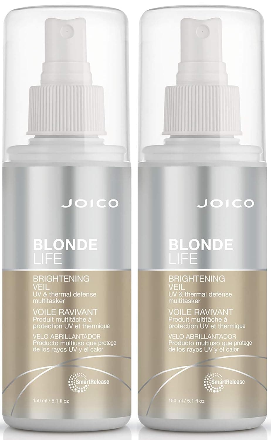 Joico Blonde Life Brightening Veil | Protect From UV & Thermal Damage | Double Hair Strength & Add Shine | For Blonde Hair