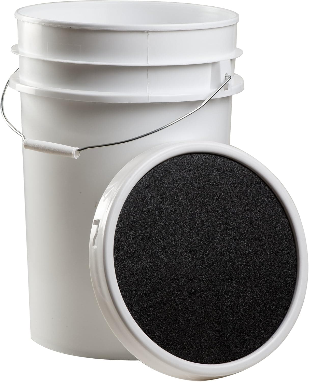 Champion Sports Baseball Bucket with Soft Seat Lid