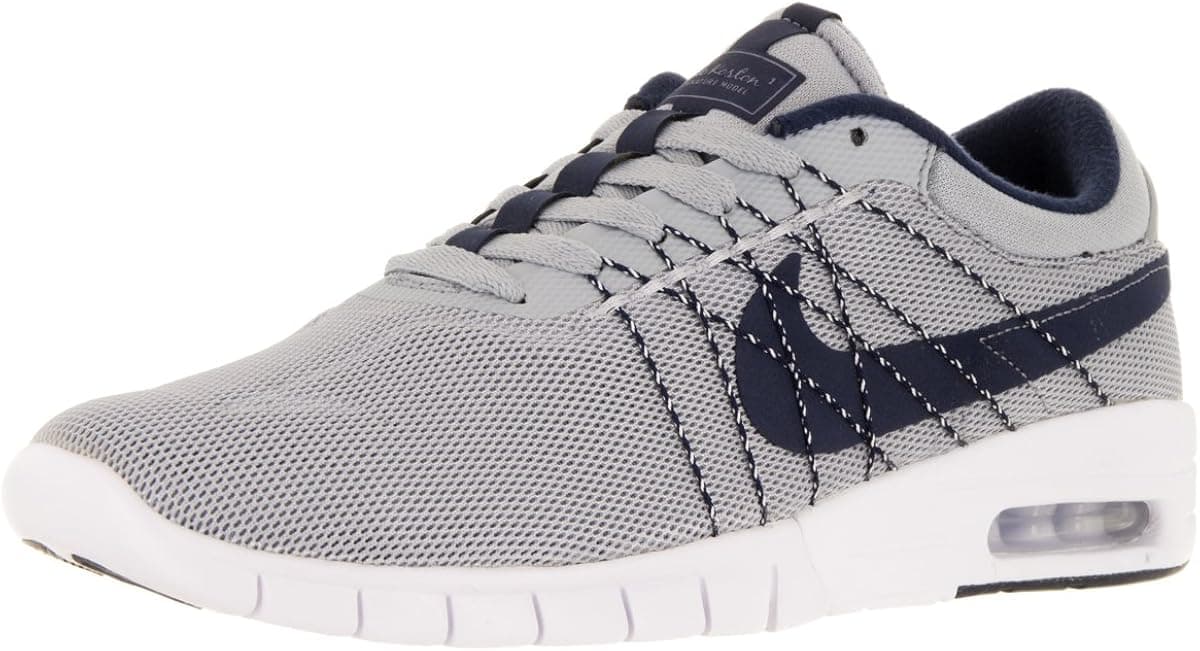 Nike Mens Koston Max Wolf Grey/Obsidian-White Fabric