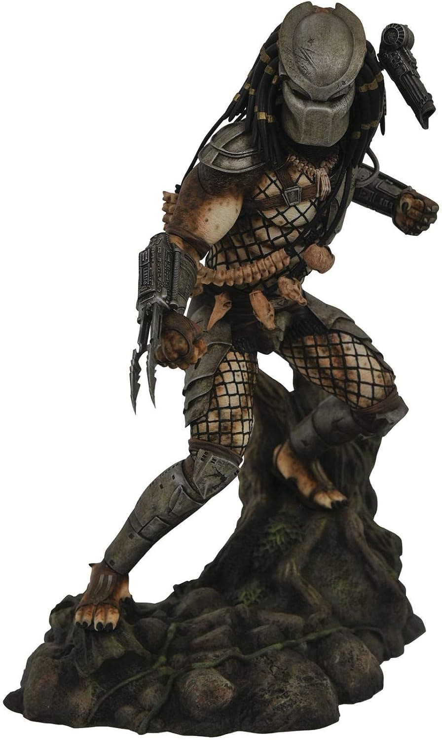 DIAMOND SELECT TOYS Predator Gallery: Jungle Predator PVC Figure, Multicolor