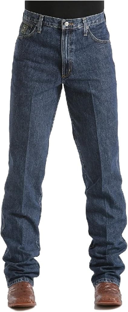 Cinch Men's Green Label Original Fit Dark Stonewash Jeans
