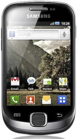 Samsung GT-S5670L Galaxy Fit Unlocked Quad-Band 3G GSM Phone with Android OS, 3.3-Inch Touchscreen, 5MP Camera and Wi-Fi - US Warranty - Black