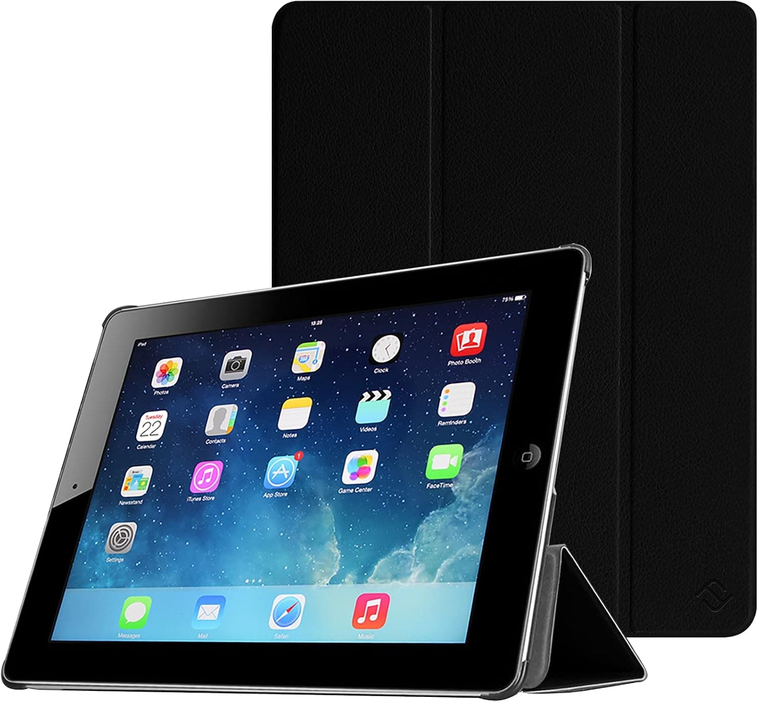 Fintie Slimshell Case for iPad 2 3 4 (Old Model) 9.7 inch Tablet - Lightweight Smart Stand Cover Protector Auto Wake/Sleep for iPad 4th Generation with Retina Display, iPad 3 & iPad 2, Black