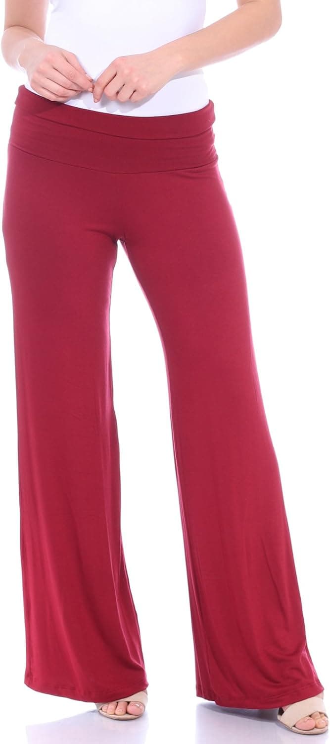 Popana Womens Palazzo Pants Casual Plus Size Made in USA