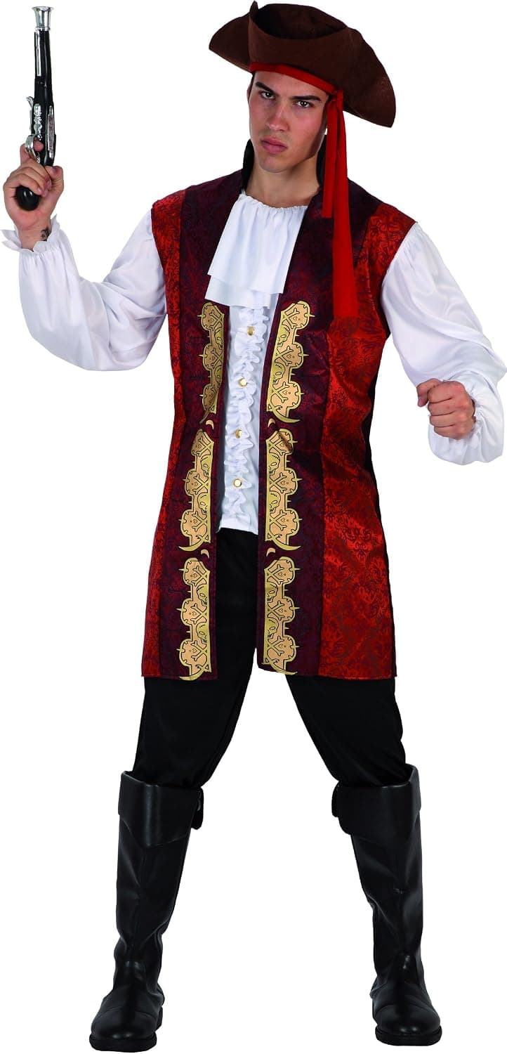 UrAmmi Way Men's Pirate Costume Halloween Cosplay