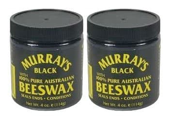 Murrays Black 100% Pure Australian Beeswax 4 Oz. (Pack of 2)