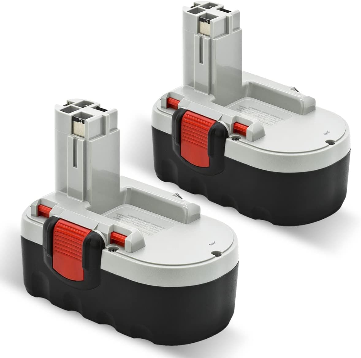 PDstation BAT025 Battery 2Packs 4000mAh Ni-Mh Replacement for Bosch 18V Battery BAT026 BAT160 BAT180 BAT181 Compatible with Bosch 18 Volt Battery PSR18 VE-2 GSR VE-2 GSB18 13618 22618 23618 1644K