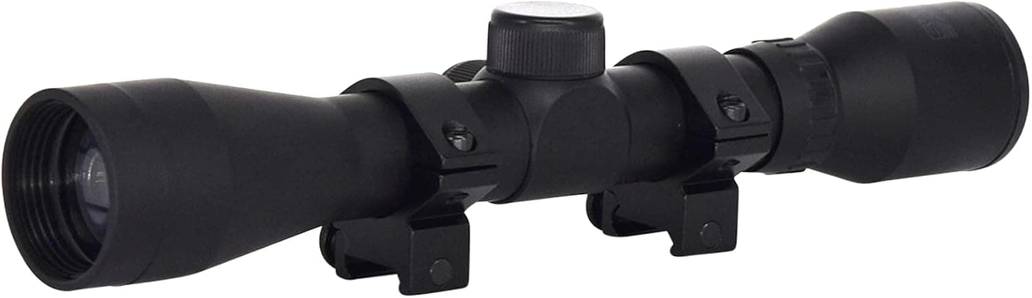 SoftAir Swiss Arms 4x32mm Airsoft Scope, Black, (63868)