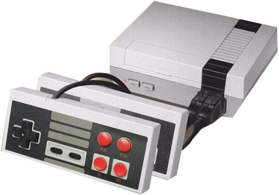 Retro Classic Mini Game Console Childhood Game Consoles Built-in 620 Game（some are repeated） Dual Control 8-Bit Console Handheld Game Player Console for Family TV Video Bring You Happy Childhood Memories