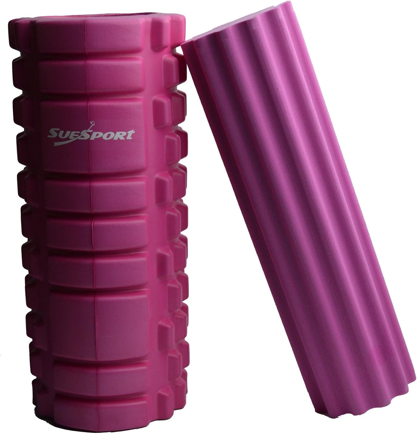 SUESPORT Deep Tissue Massage AccuPoint Roller, Foam Available by 4 Colors, Increase Flexibility & Muscle Recovery After Yoga, Pilates, Martial Arts & Other Sports; Promote Health While Practicing Massage Therapy; Eliminate Trigger Points (Knots) & Relieve Tight Muscles After Weightlifting; Must-Have Fitness Equipment For Deep Tissue Self-Myofascial Release