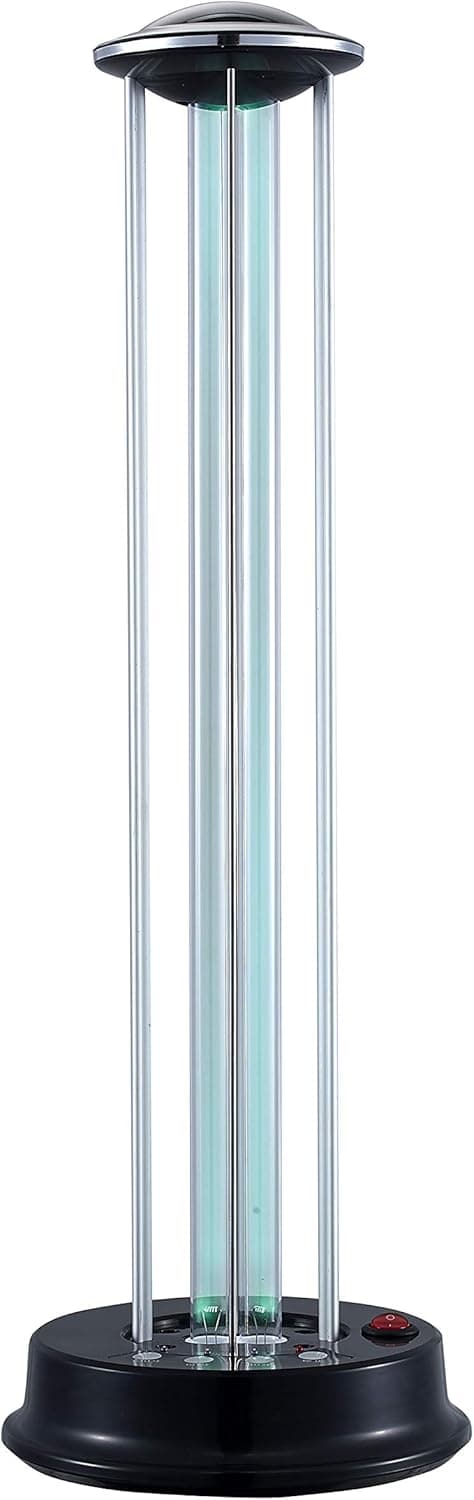 Pur UV 36w 110v Light Digital Control Sterilization Living Room Bedroom Sanitizer UV Lamp Help Reduce Allergies to Dust mite Household Pet House Kill 99.9% Mold Bacteria, Germs, Dustmite Ozone Free