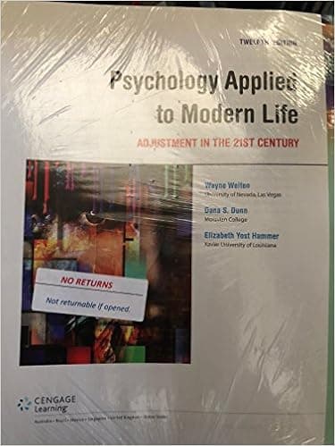 Psychology applied to modern life adjustment in the 21st century