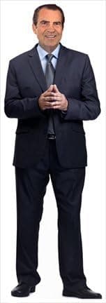HistoricalCutouts H25037 Richard Nixon Color Cardboard Cutout Standup