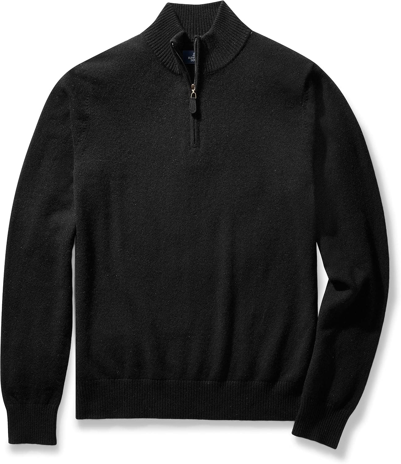 Amazon Brand - Buttoned Down Men's Cashmere Quarter-Zip Sweater