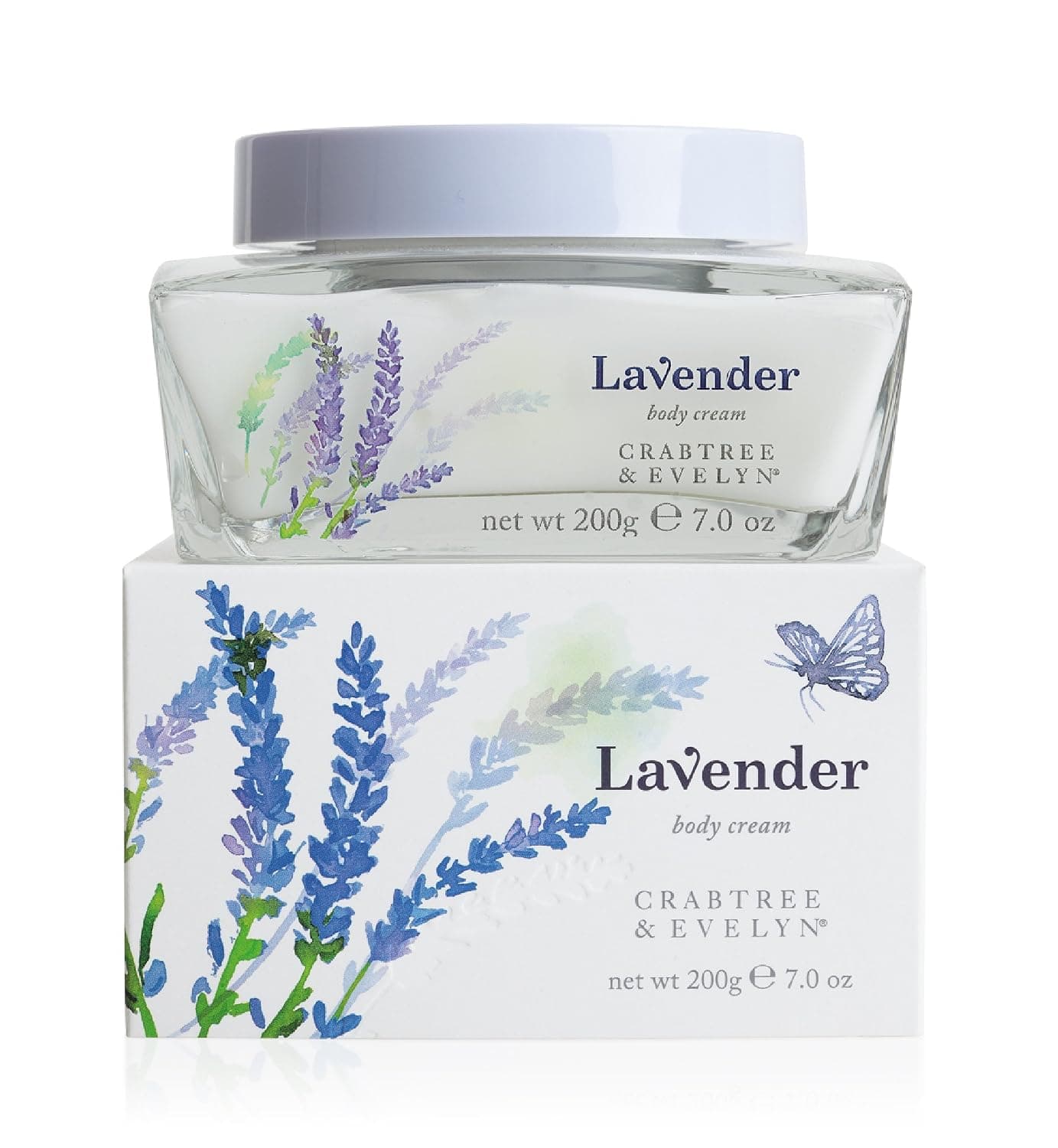Crabtree & Evelyn Body Cream, Caribbean Island Wild Flowers, 7.1 oz