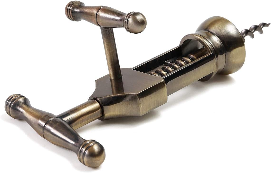 Antique Wine Opener Professional Handheld Waiters Corkscrew fits Bartenders Sommeliers Men Women and Wine Enthusiast