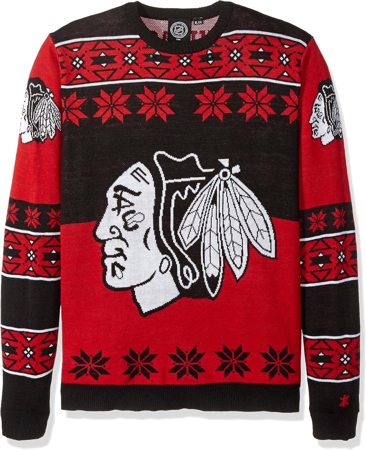 NHL Big Logo Ugly Crew Neck Sweater