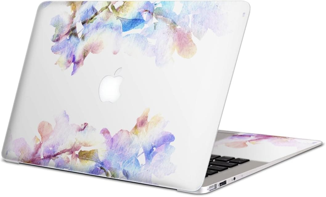 igsticker Skin Decals for MacBook Pro 13 inch 2019/18/17/16(Model A2159/A1989/A1706/A1708) Ultra Thin Premium Protective Body Stickers Skins Universal Cover Flower　Flour　Color