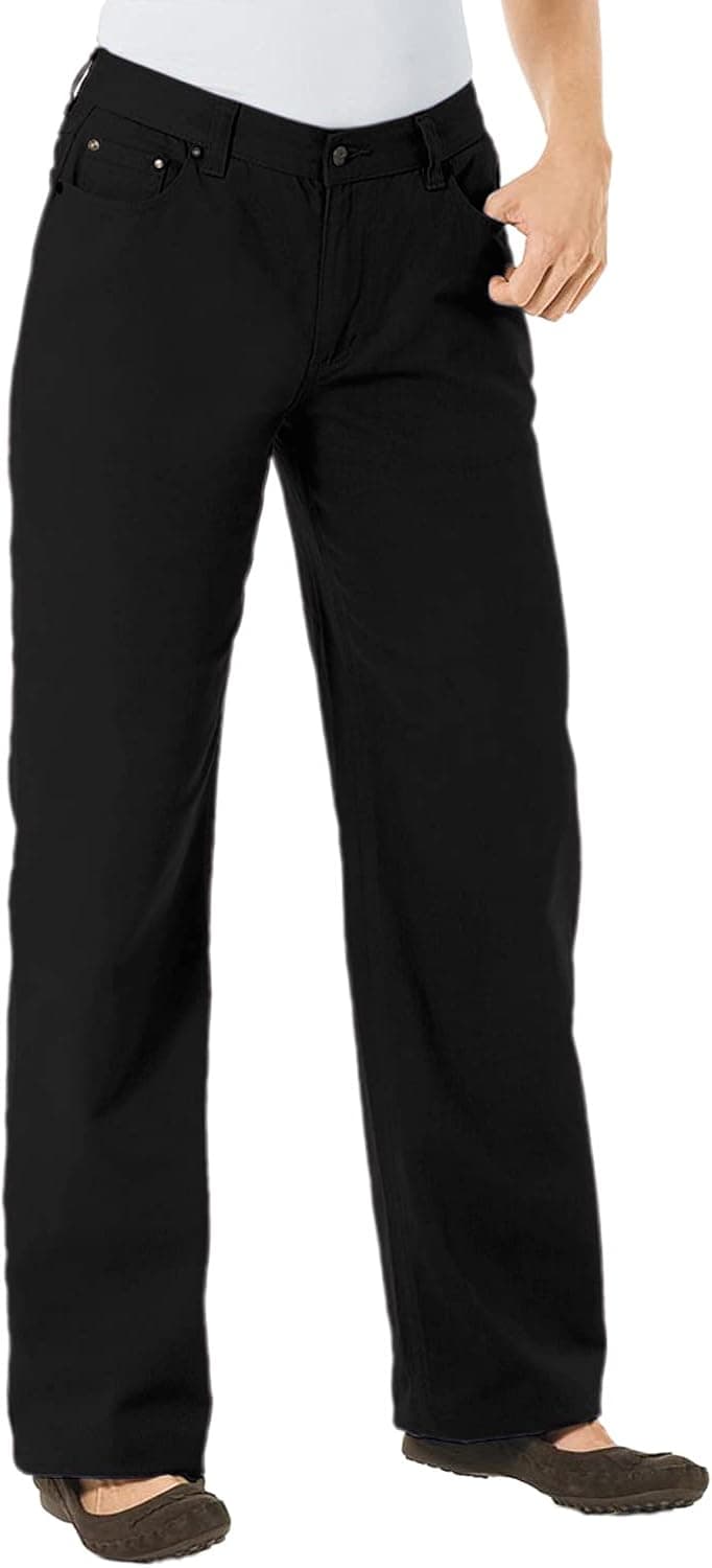 Woman Within Women's Plus Size Relaxed-Fit Straight-Leg Perfect Jean