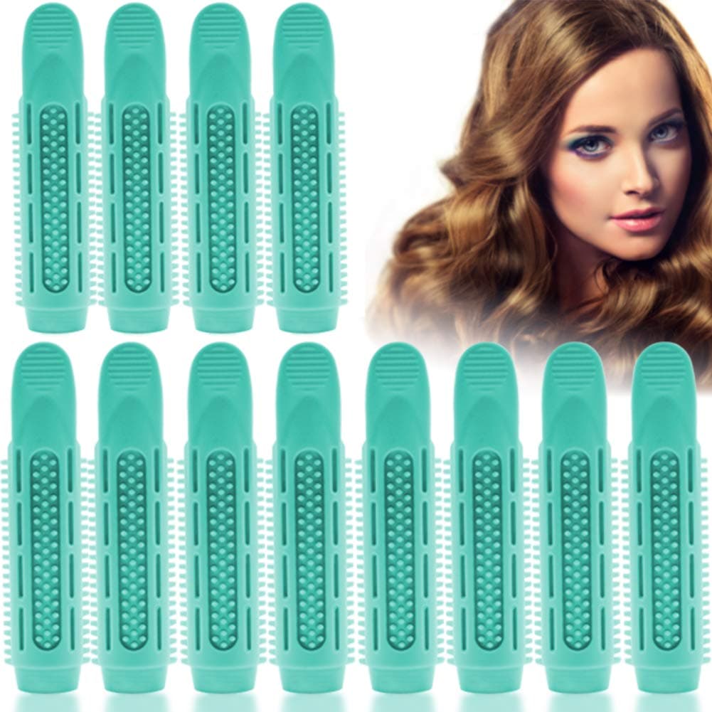 12 Pack Hair Volumizing Clip，Self Grip Fluffy Hair Root Clips for Short & Long Hair, DIY Naturally Fluffy Roots Hair Styling Tool