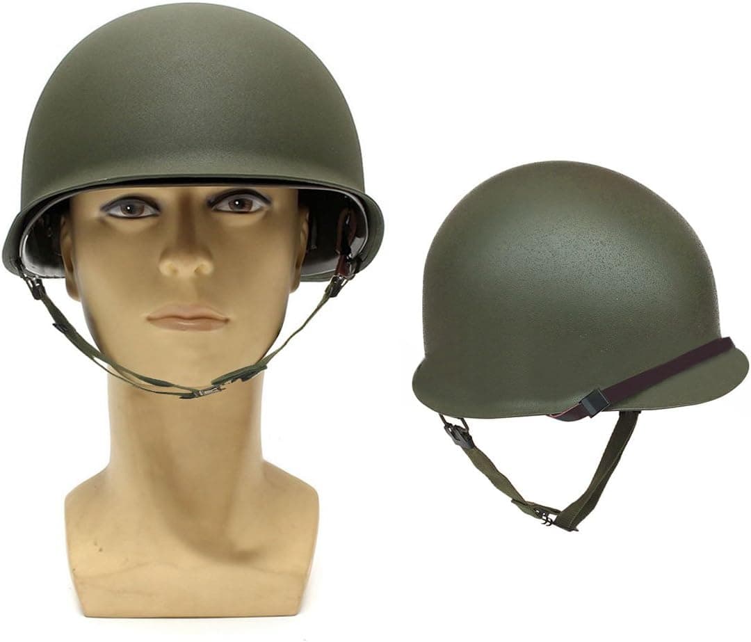 Military Helmet,LOPEZ 2016 NEW WW2 Military Steel M1 Helmet Military Tactical Combat Fast Helmet With Netting Cover WWII Army Equipment