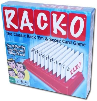 Rack-o with Free Set of Playing Cards