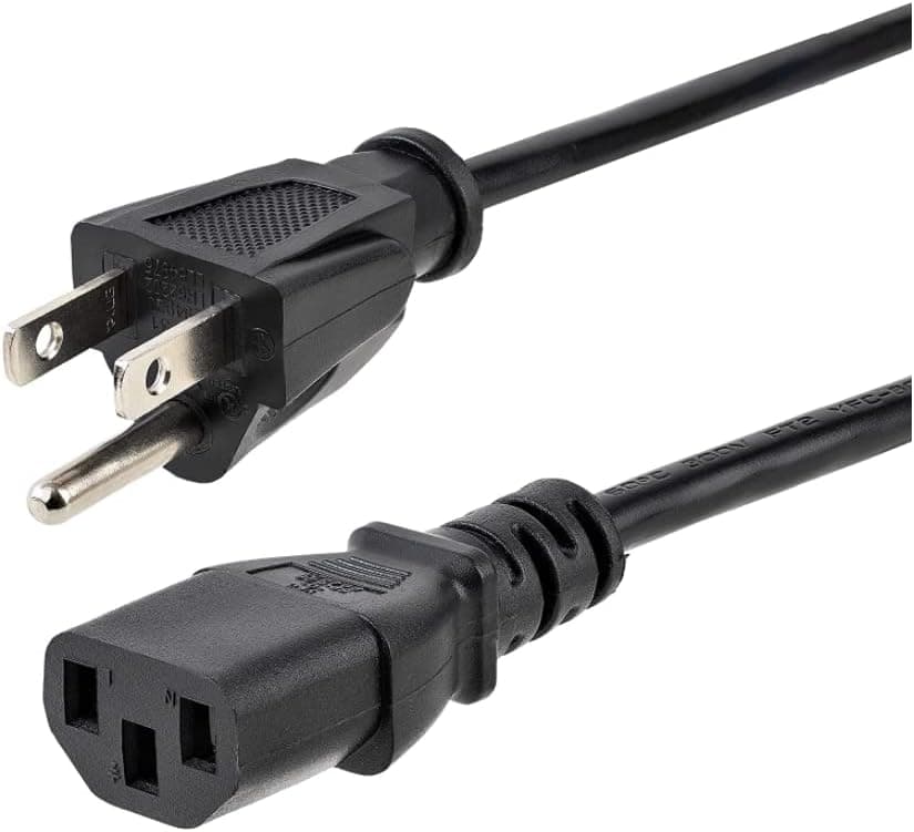 AC Power Cord Cable for Element Flat Screen Panel LCD TV - 6ft