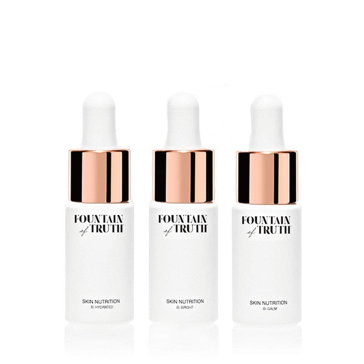 Fountain of Truth Skin Nutrition Booster Kit – Set of 3 Facial Serums