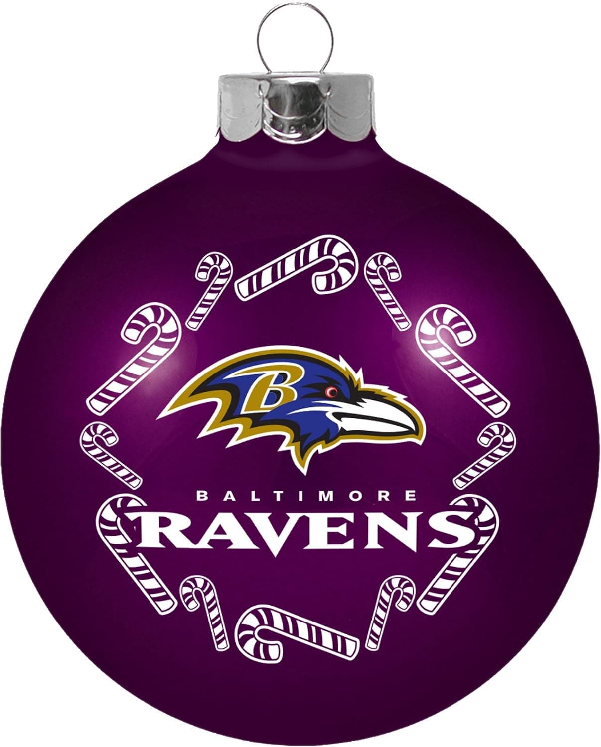 NFL Baltimore Ravens Small Ball Ornament