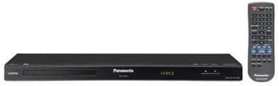 Panasonic DVD-S58 1080p Up-Converting DVD Player, Black