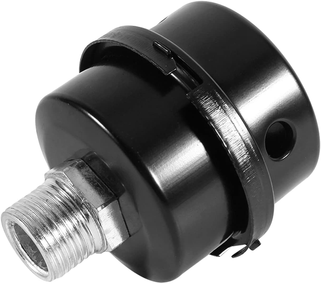 Air Compressor Silencer Filter Metal Air Compressor Intake Filter Sound Muffler Silencer 20mm Thread (1/2"PT 20mm)