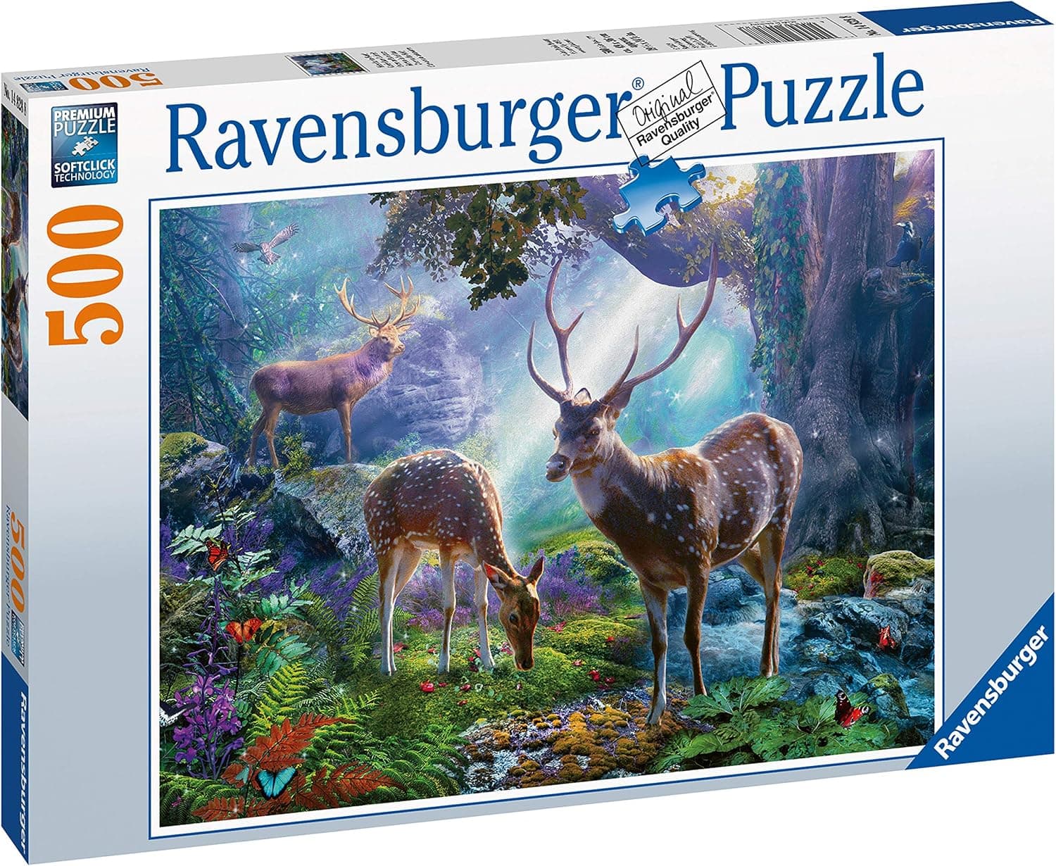 Ravensburger 14828 Deer in The Wild 500pc Jigsaw Puzzle,