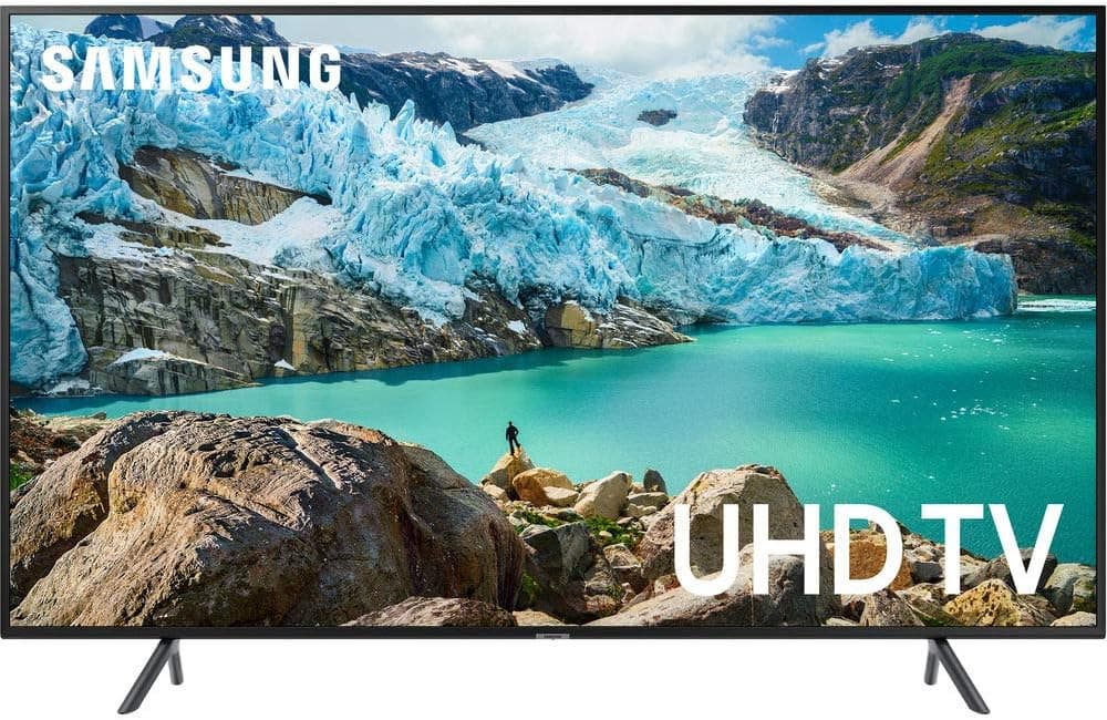 SAMSUNG UN58RU7100 58-inch RU7100 LED Smart 4K UHD TV Bundle with Sony BDP-S3700 Streaming Blu-ray Disc Player with Wi-Fi