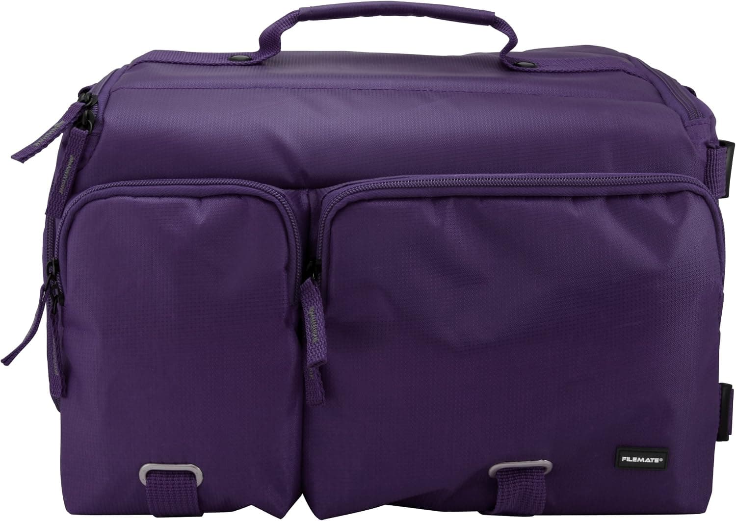 Filemate 3FMCG230PU3-R ECO Professional SLR Camera Bag with Two Front Pockets (Purple)