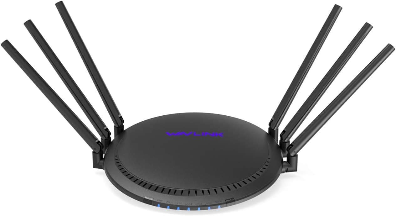WAVLINK AC2100 WiFi Router,MU-MIMO Dual-Band Gigabit Wireless Internet High Speed Smart Router for Home,4K Streaming with USB 3.0 Ports for Gaming Router,Parental Control&QoS